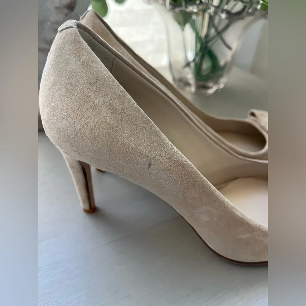 Anine Bing Cream Suede Women's Heels size 37